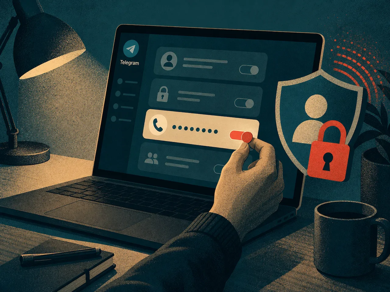 Как скрыть свой номер телефона в Телеграме от посторонних?